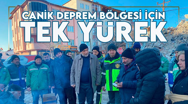Canik depremzede kardeşleri için tek yürek