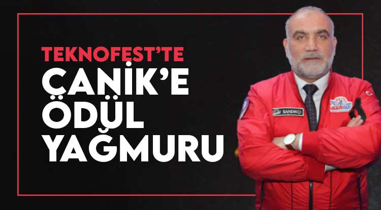 Canik’e TEKNOFEST’te ödül yağmuru