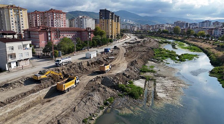 Canik’e Yeni Gerdanlık: Mert Irmağı Islah Ediliyor