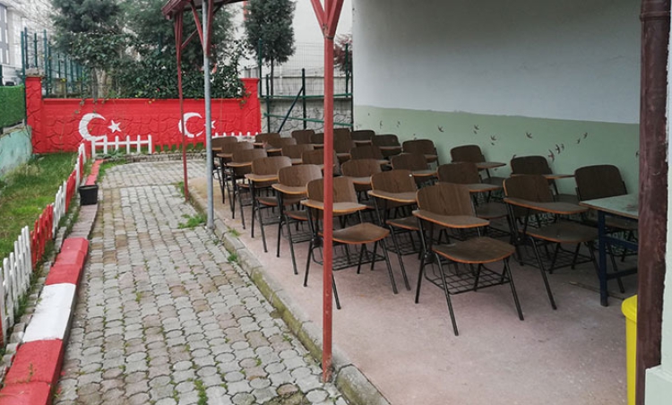 Canik'te Açık Hava Sınıfı fark yaratacak