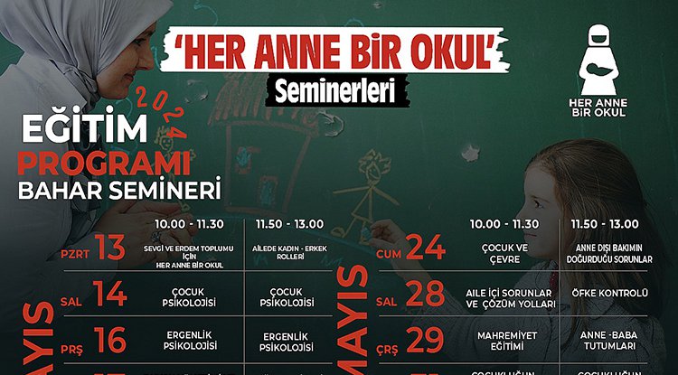 Canik’te annelere özel seminer