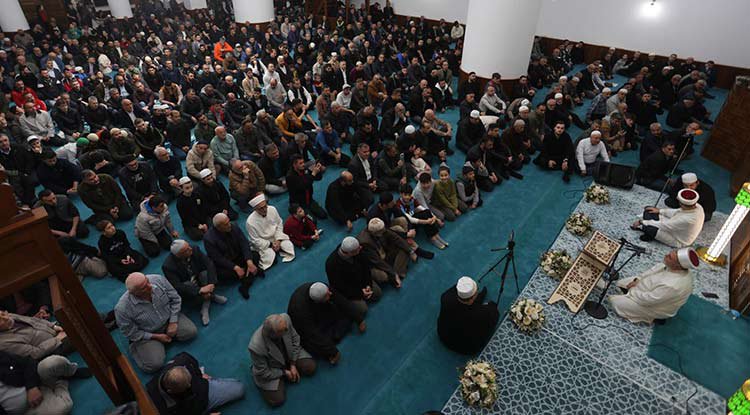 Canik'te Binler Kadir Gecesi'nde Buluştu
