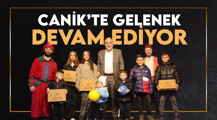 Canik’te çocuklar geleneksel Ramazan günlerini yaşıyor