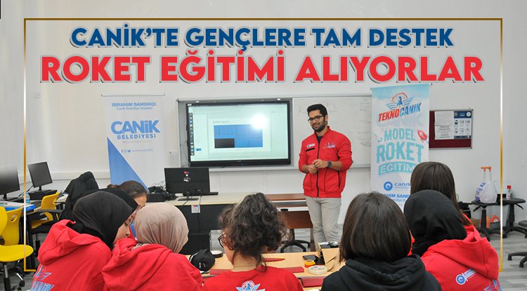 Canik’te gençler gökyüzüyle buluşuyor