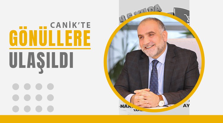 Canik’te gönüllere ulaşıldı