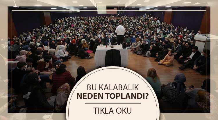 Canik'te Hayati İnanç konferansına yoğun ilgi