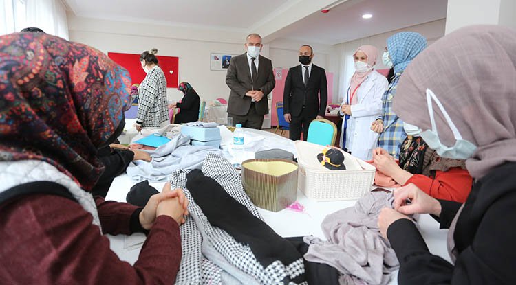 Canik'te kadınlar iyilikte buluşuyor