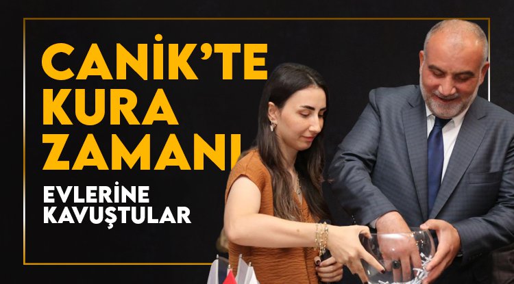 Canik'te kura heyecanı