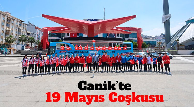 Canik’te 19 Mayıs coşkusu