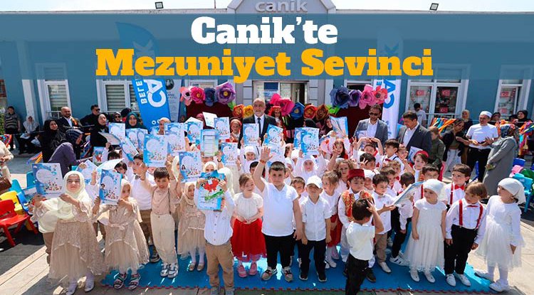 Canik’te Mezuniyet Sevinci