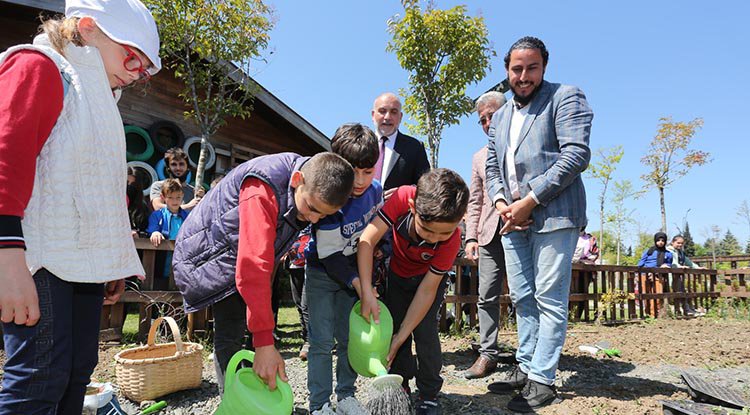 Canik'te Sıfır Atık Köyü yoğun ilgi görüyor