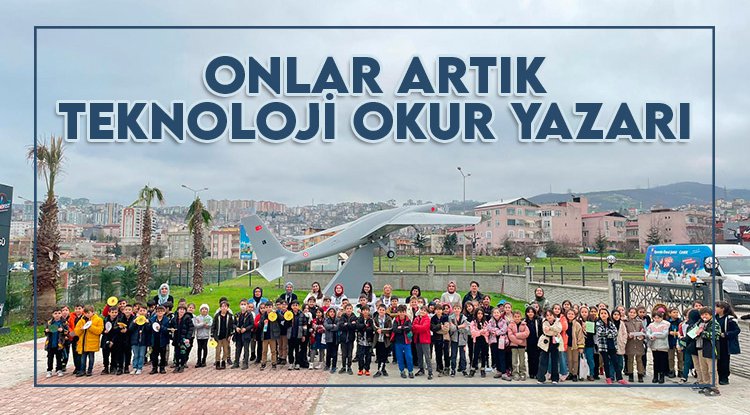 Canik’te teknoloji okuryazarı nesiller yetişiyor