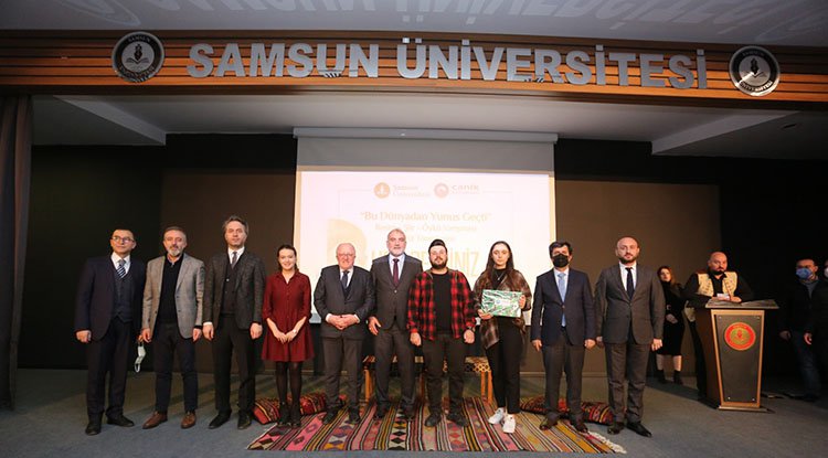 Canik'te üniversiteliler Yunus'la buluştu