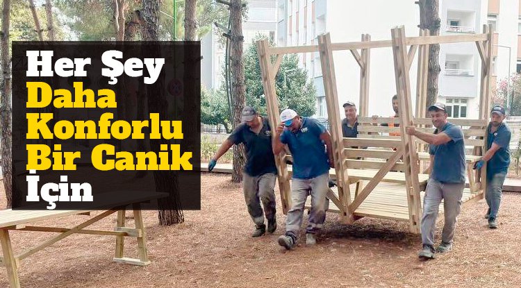 Canik'te yaşam alanları artık daha konforlu