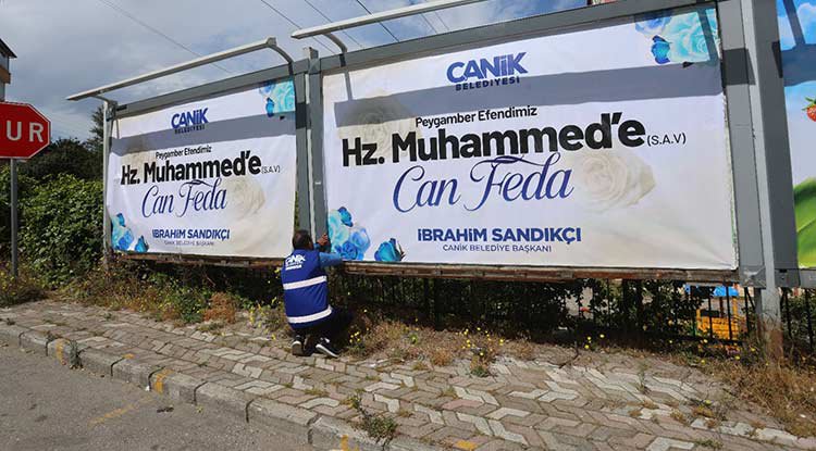 Canik'ten hakarete bilboardlı tepki