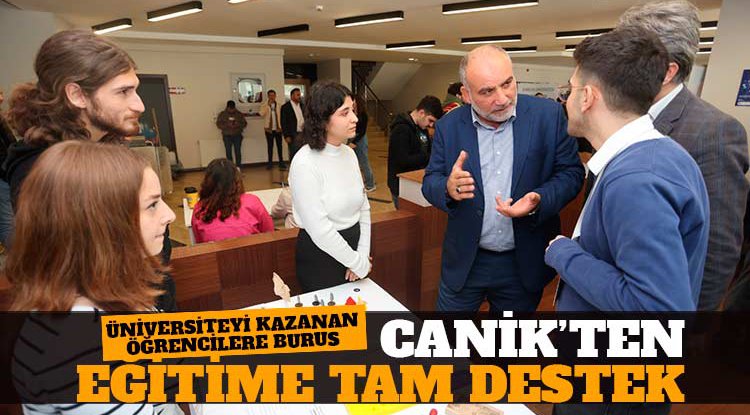 Canik'ten Üniversiteyi Kazanan Tüm Öğrencilere Burs
