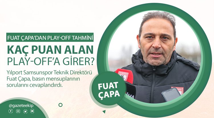 Çapa: 53 puan üzeri Play-Off'a girer