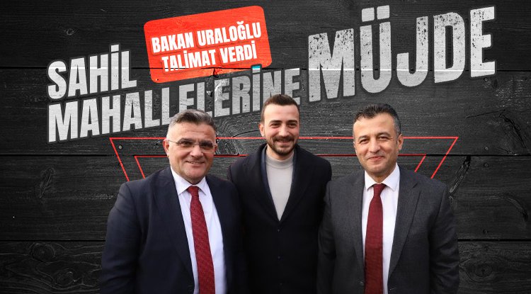Çarşamba'da sahil mahallelerine müjde