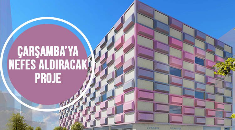 Çarşamba'ya 214 araç kapasiteli otopark