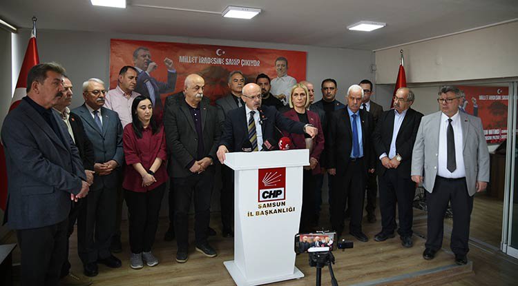 CHP'den Samsunlulara miting daveti