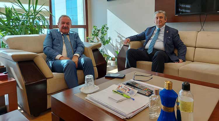 CHP’li Çan, KYK Genel Müdürü Er ile görüştü