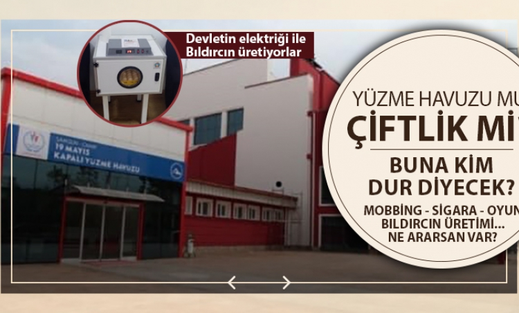 Çiftlik mi, yüzme havuzu mu? Buna kim dur diyecek?