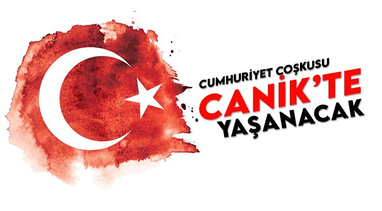 Cumhuriyet coşkusu Canik’te yaşanacak