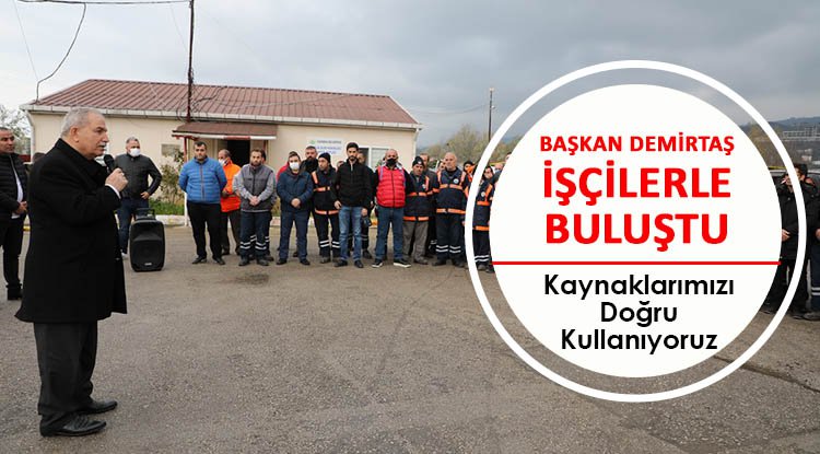 Demirtaş: Kaynakları doğru kullanıyoruz