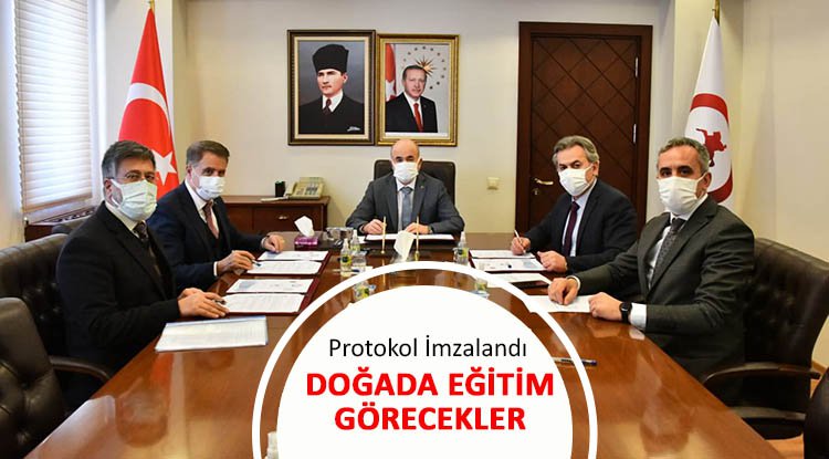 Doğada eğitim görecekler
