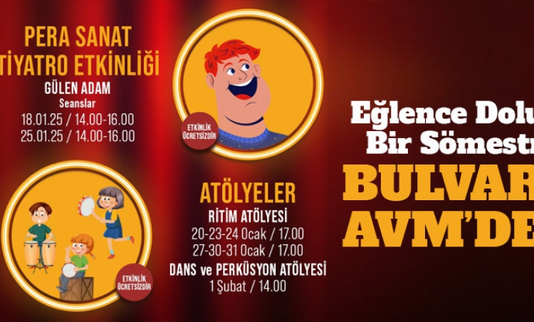 Eğlence dolu bir sömestr BULVAR AVM’DE