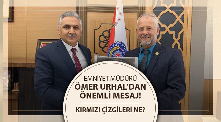 Emniyet Müdürü Dr. Ömer Urhal: Samsun'un emrindeyiz
