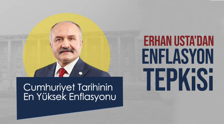 Erhan Usta'tan enflasyon tepkisi