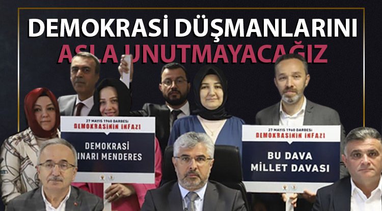 Ersan Aksu: Demokrasi düşmanlarını asla unutmayacağız