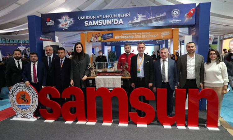 Festivalin ilgi odağı Samsun Büyükşehir