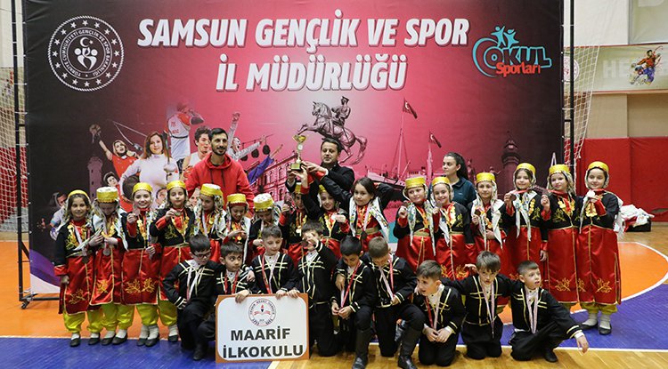 Halk oyunlarında şampiyon belli oldu