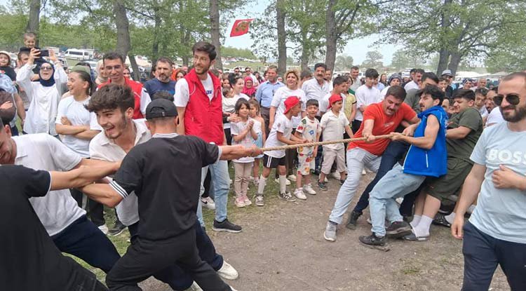 Havza'da halk tek yürek oldu