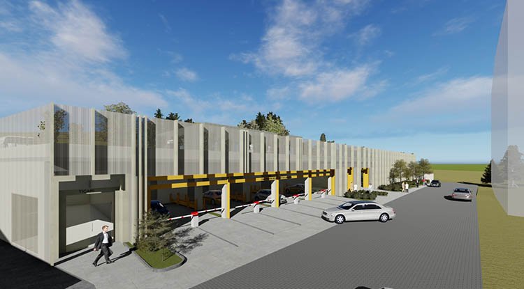 Havza Mekanik Otoparkı’nın yüzde 82'si bitti