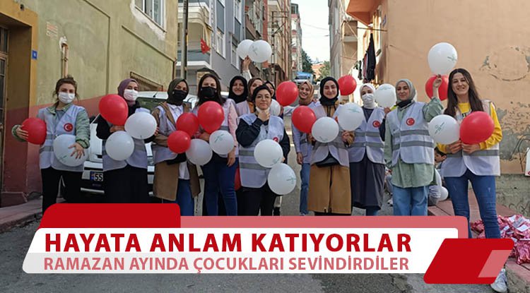 Hayata Anlam Katanlar'dan çocuklara Ramazan hediyesi