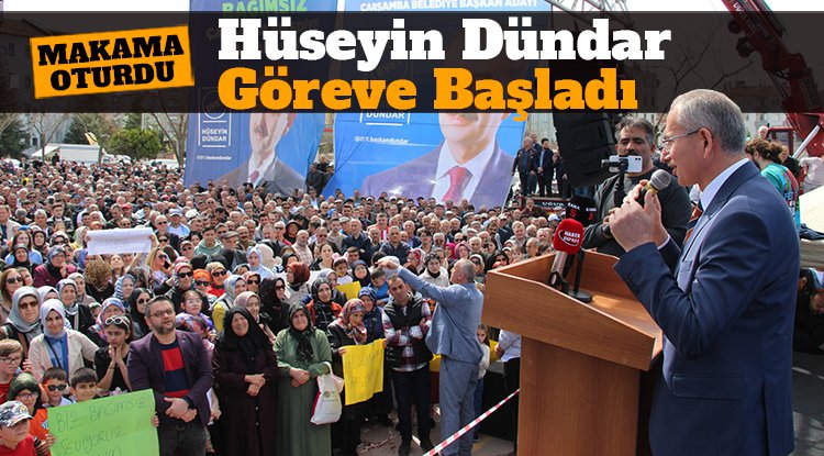 Hüseyin Dündar koltuğa oturdu