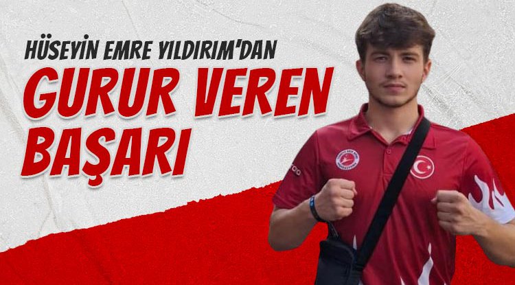 Hüseyin Emre Yıldırım Dünya üçüncüsü