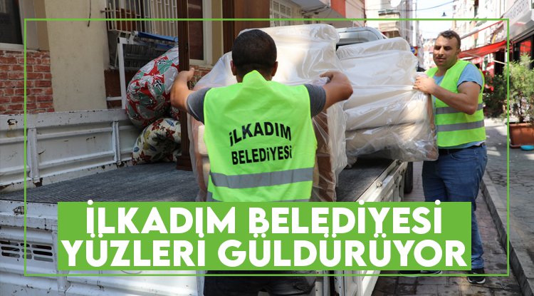 İlkadım Belediyesi yüzleri güldürüyor