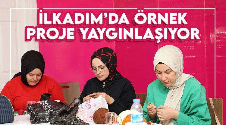 İlkadım'da hem anneler hem çocuklar gelişiyor