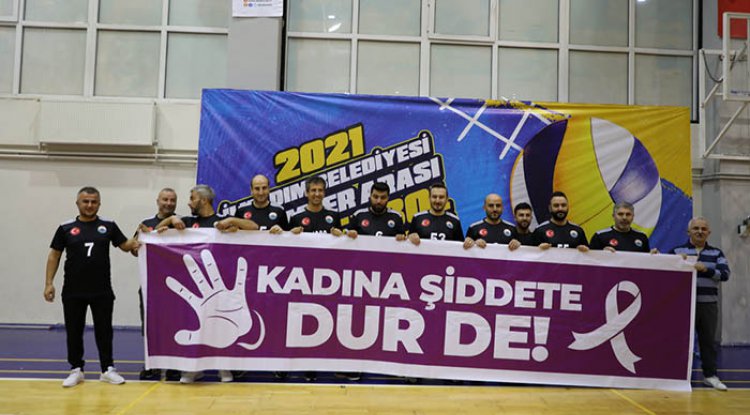 İlkadım'da şiddete 'pankartlı' hayır