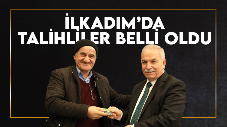 İlkadım'da talihliler belli oldu