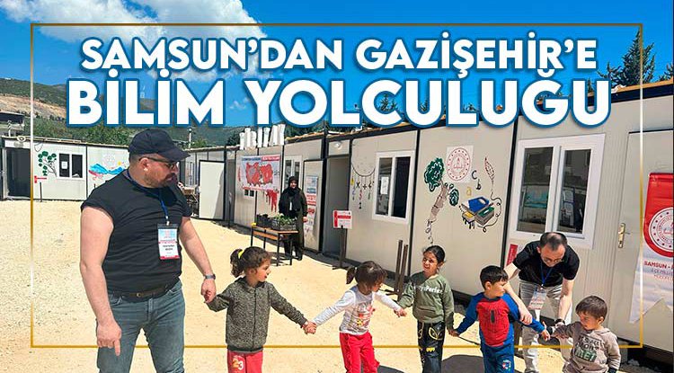 İlkadım'dan Gazişehir'e bilim yolculuğu
