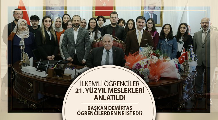 İLKEM'li öğrenciler 21. yüzyıl mesleklerini öğrendi