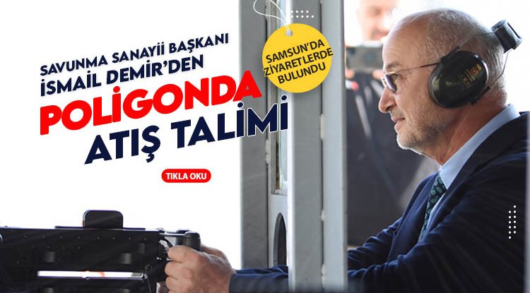 İsmail Demir'den poligon ve Teknopark ziyareti