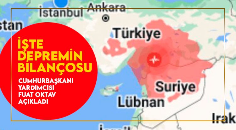 İşte 10 ili etkileyen Kahramanmaraş depreminin bilançosu
