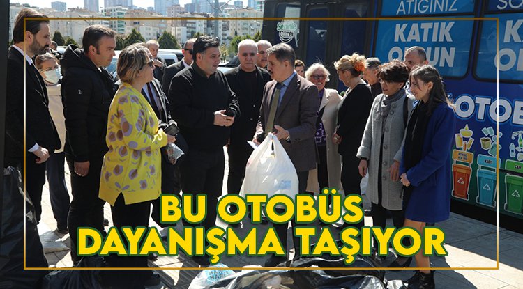 'Katık Otobüsü' Atakum’da dayanışma taşıyor