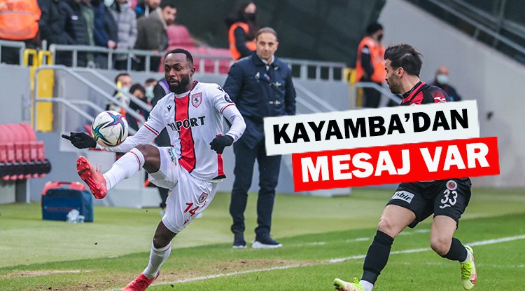 Kayamba'dan mesaj var
